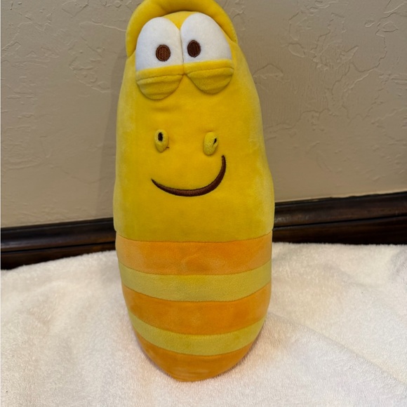 collection works Other - Larva Yellow Plush Toy with Sound 12-inch 2019 CWT Collection Works